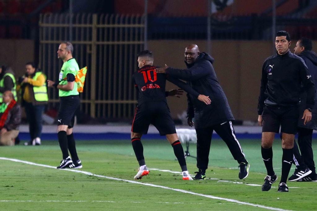 جانب من مباراة الأهلي وفيوتشر