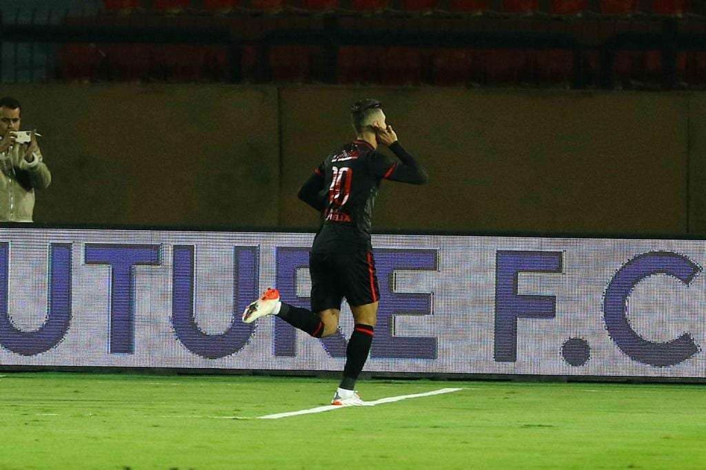 جانب من مباراة الأهلي وفيوتشر
