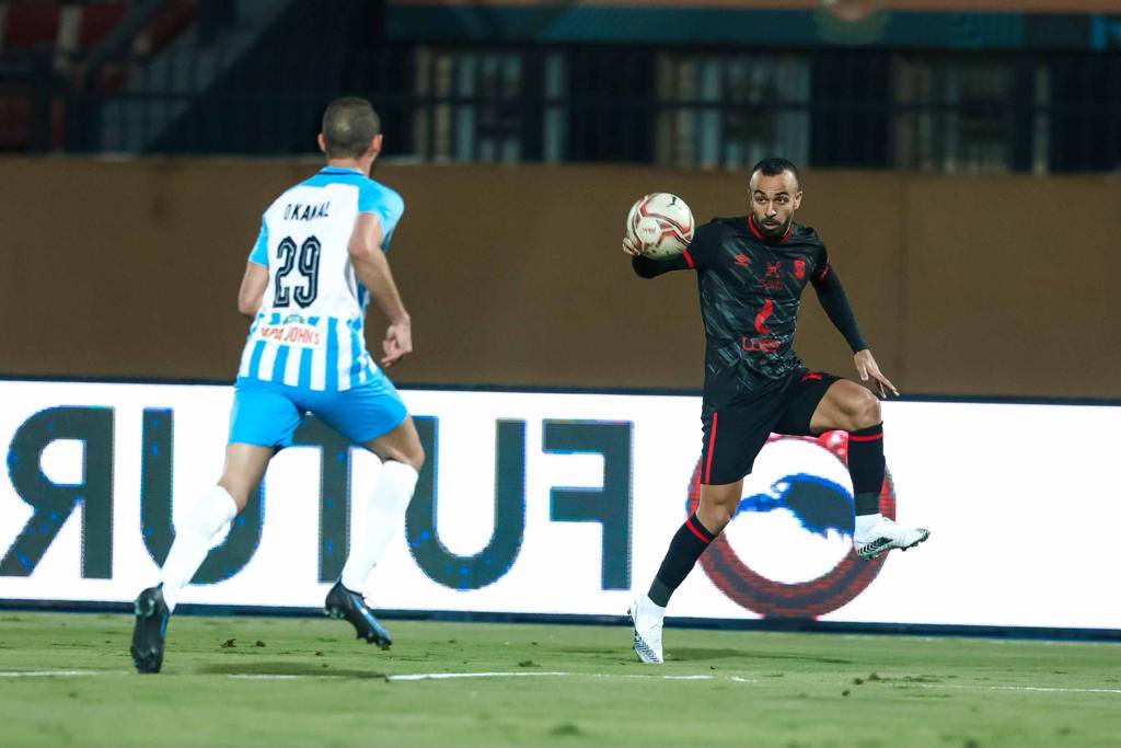 جانب من مباراة الأهلي وفيوتشر