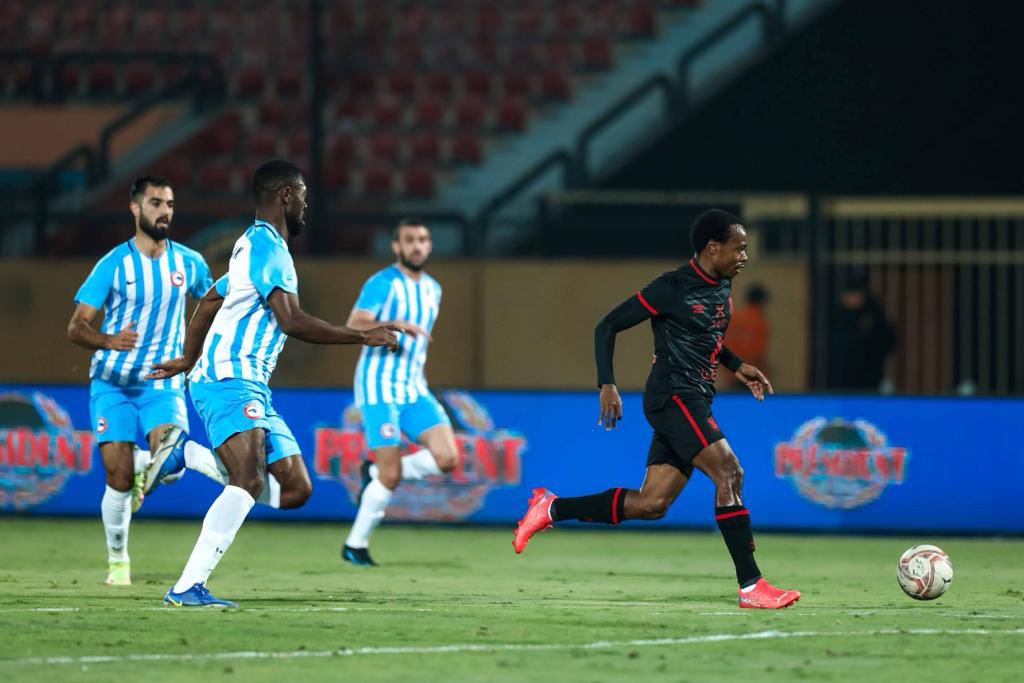جانب من مباراة الأهلي وفيوتشر