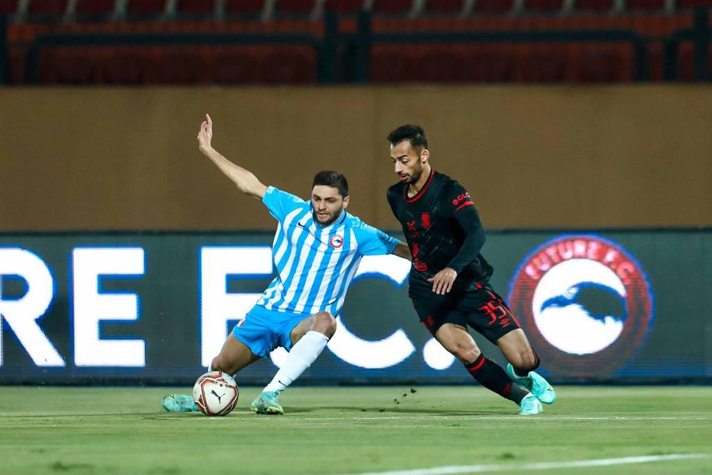 جانب من مباراة الأهلي وفيوتشر