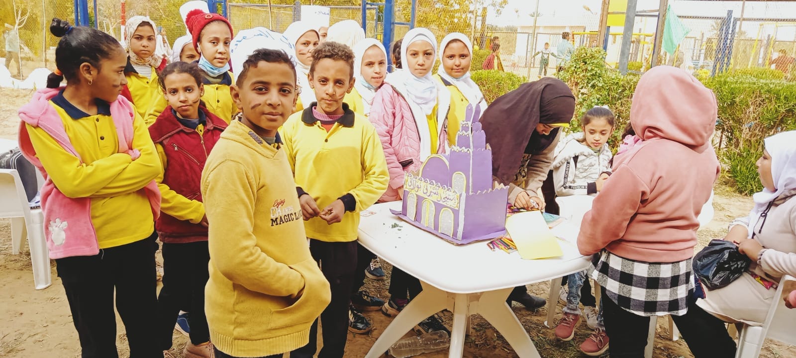 قافلة السعادة في قرية بولاق بالخارجة (8)
