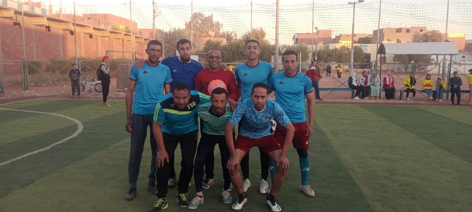 انطلاق المشروع القومي دوري الأندية للأحياء الشعبية بالوادي الجديد (1)