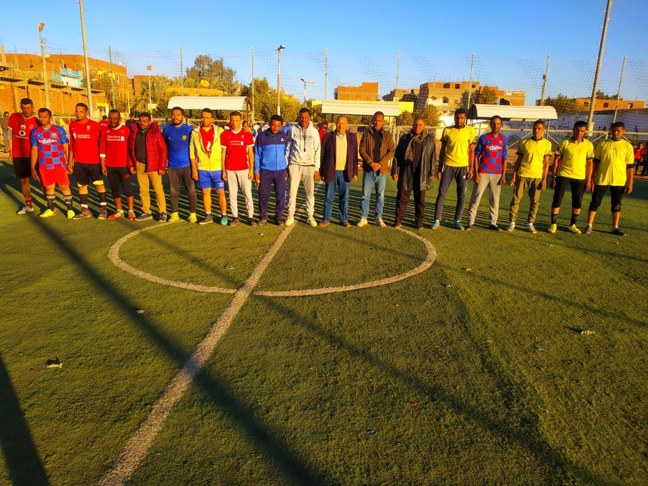 انطلاق المشروع القومي دوري الأندية للأحياء الشعبية بالوادي الجديد (2)