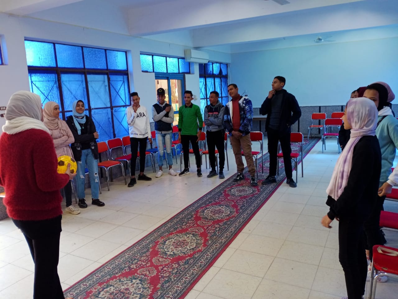 تنفيذ برنامج دورنا في 3 مراكز شباب بواحة الخارجة (5)
