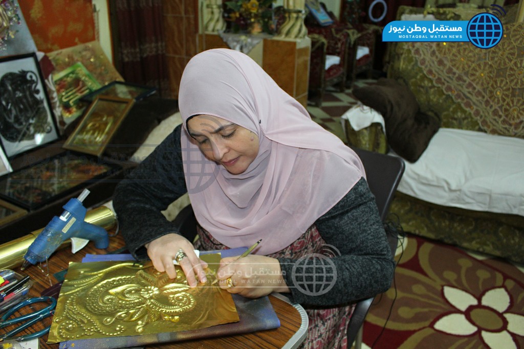 عملية نحت النحاس والالومنيوم (1)