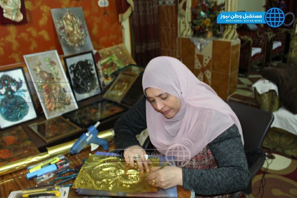 عملية نحت النحاس والالومنيوم (4)
