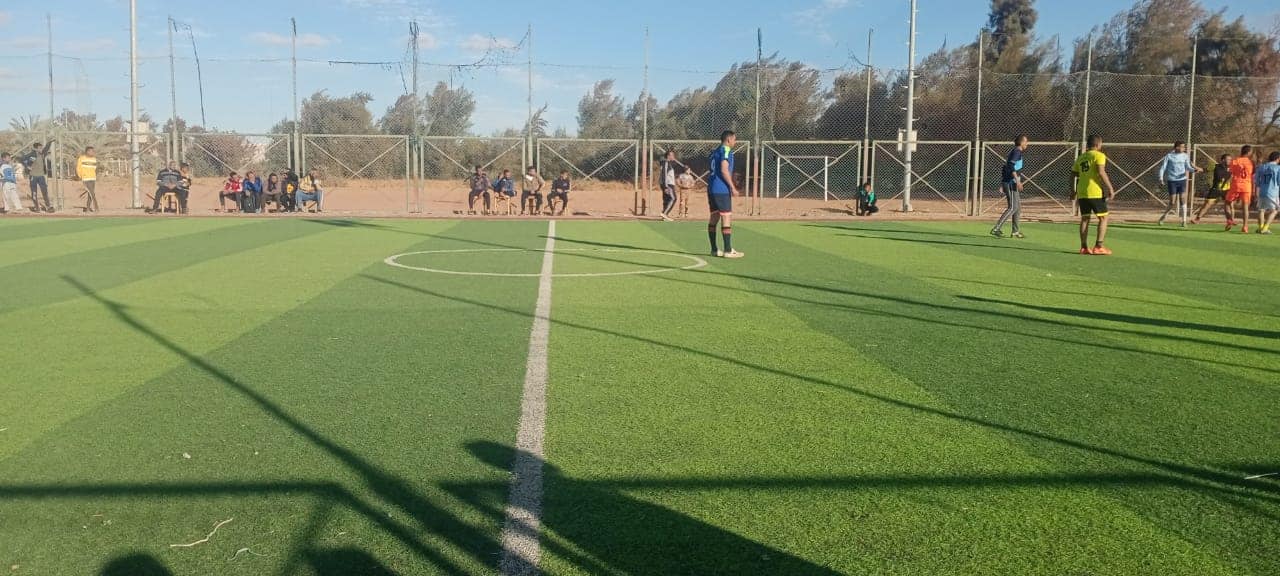 انطلاق التصفيات النهائية لدوري الاندية للأحياء الشعبية في الوادي الجديد (2)