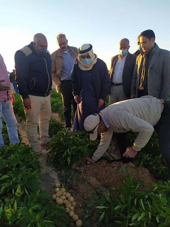 الزملوط والمزروعي يتفقدان المشروعات الاستثمارية المصرية والعربية بشرق العوينات (5)