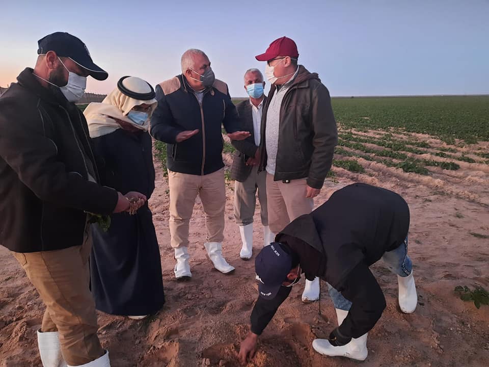 الزملوط والمزروعي يتفقدان المشروعات الاستثمارية المصرية والعربية بشرق العوينات (7)