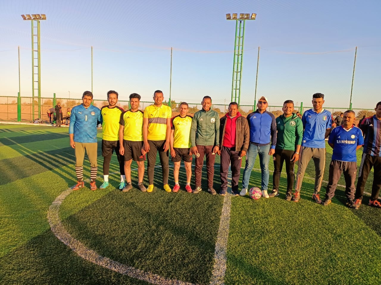 التصفيات النهائية بالمشروع القومي دوري الأندية للاحياء الشعبية في الوادي الجديد (2)