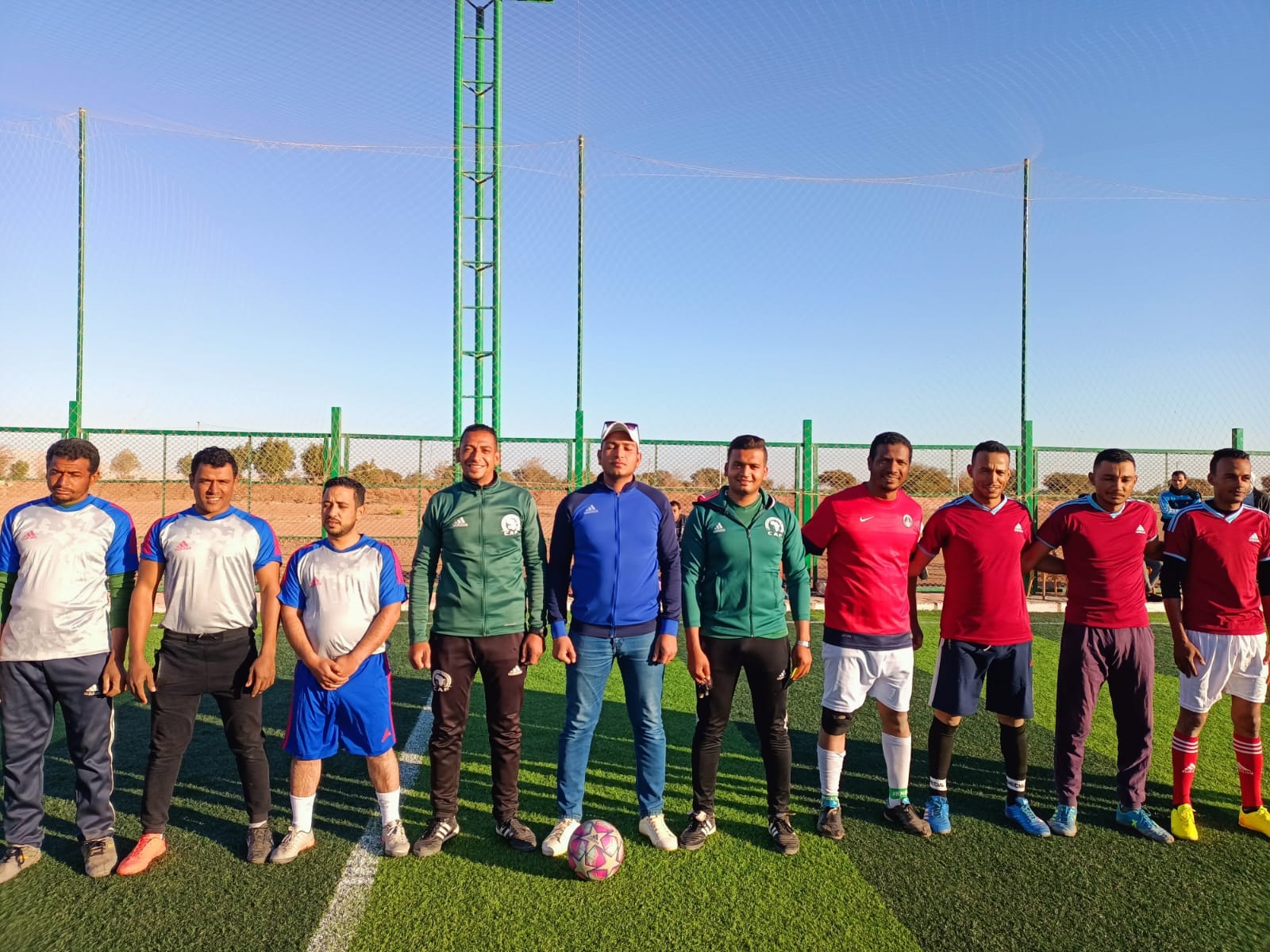 التصفيات النهائية بالمشروع القومي دوري الأندية للاحياء الشعبية في الوادي الجديد (5)