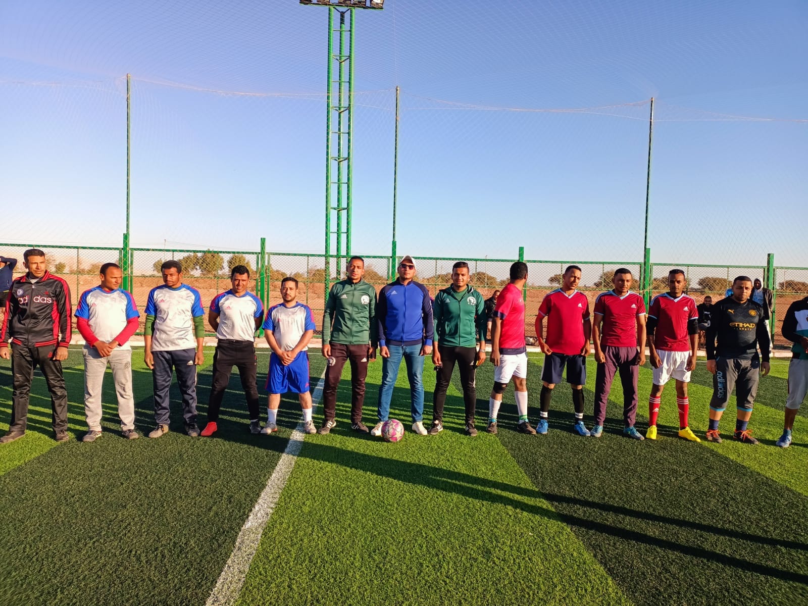 التصفيات النهائية بالمشروع القومي دوري الأندية للاحياء الشعبية في الوادي الجديد (6)