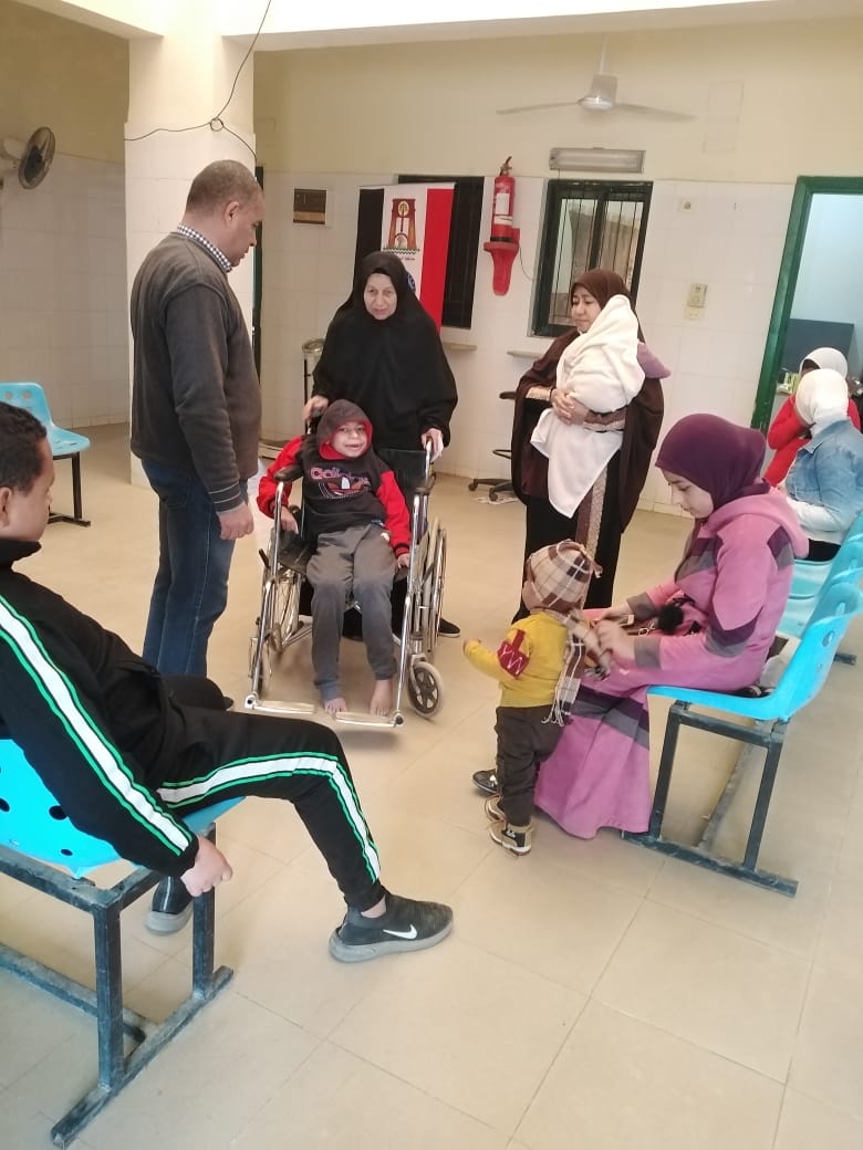 قافلة طبية بقرية الشيخ والي بالداخلة (1)