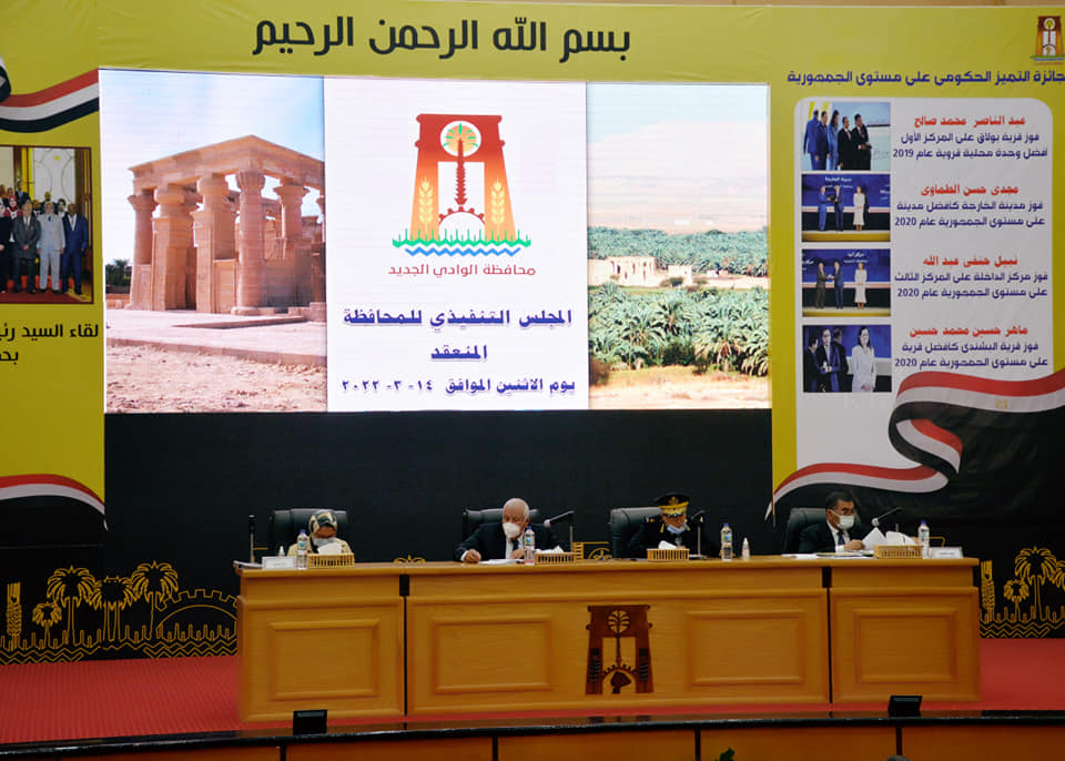 جلسة المجلس التنفيذي للوادي الجديد (4)