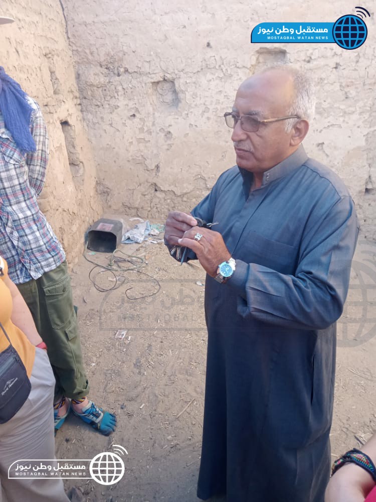 جانب من جولة الوفد البولندي بمعالم الوادي الجديد السياحية والأثرية (9)