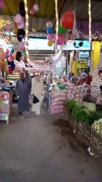 جولة داخل سوق الشعلة بالخارجة (13)