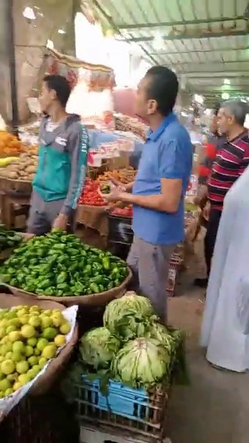 جولة داخل سوق الشعلة بالخارجة (25)