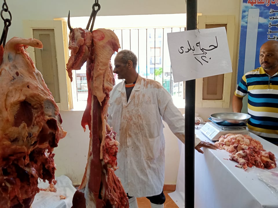 منفذ بيع الحوم البلدية بالخارجة (8)