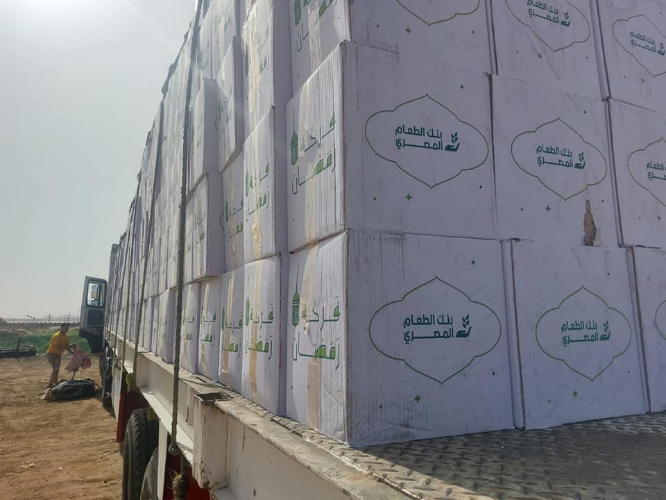 وصول قوافل الخير للوادي الجديد (2)