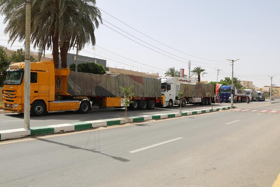 وصول قوافل الخير للوادي الجديد (6)