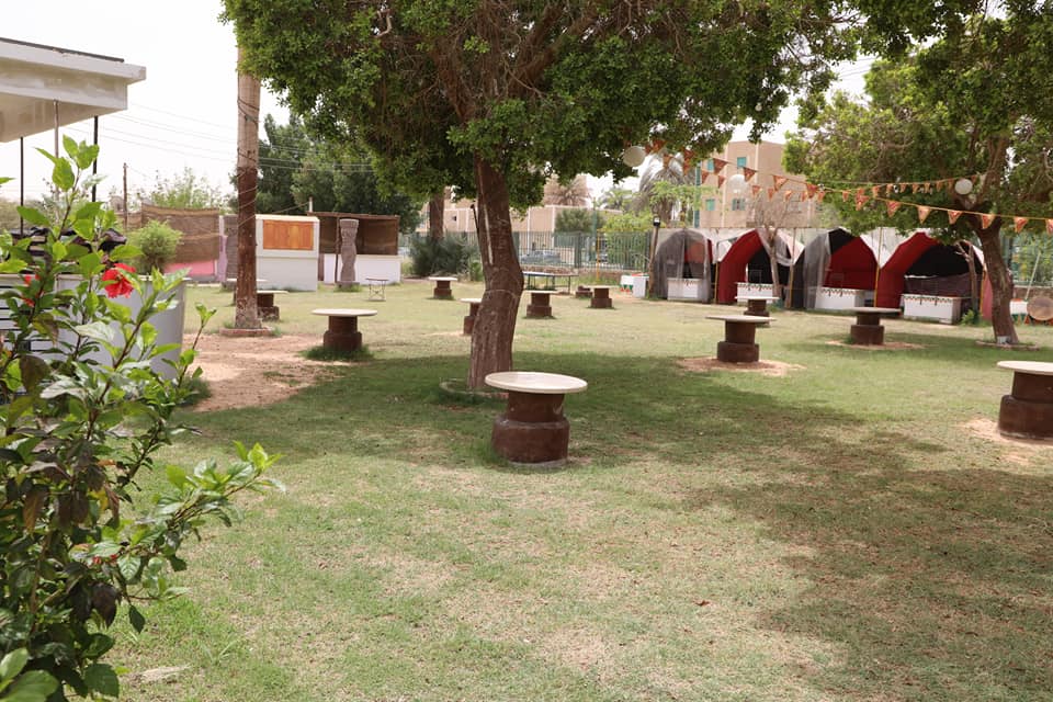 تجهيز الحدائق والمتنزهات العامة في الوادي الجديد استعدادا لعيد الفطر (6)