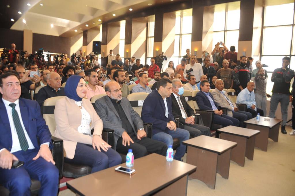  مؤتمر صحفي لاتحاد الكرة لتقديم الكابتن إيهاب جلال المدير الفني لمنتخب مصر