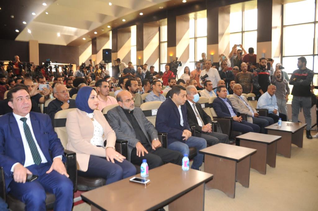  مؤتمر صحفي لاتحاد الكرة لتقديم الكابتن إيهاب جلال المدير الفني لمنتخب مصر