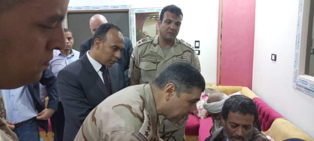 تشييع جنازة شهيدي الواجب بمركزي أبوقرقاص وبني مزار بالمنيا