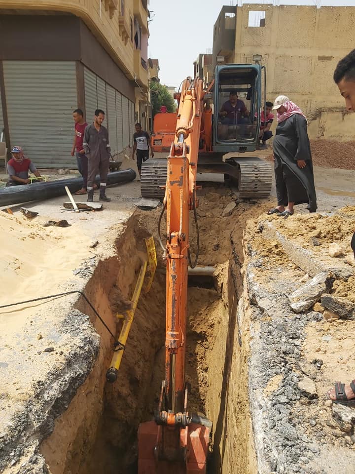 تطوير منطقة عين بشارة بواحة الخارجة (5)
