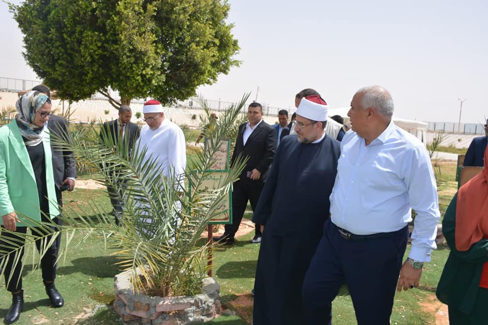 استقبال وزيري الشباب والاوقاف (4)