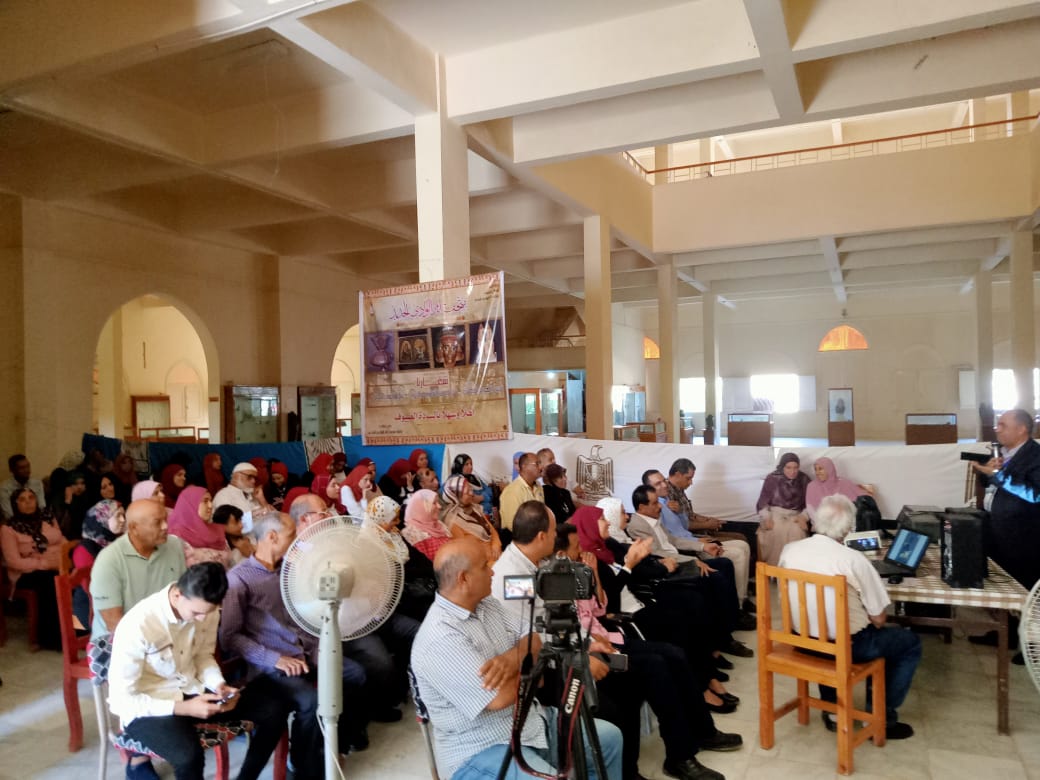 جانب من احتفالية المئوية بعلم المصريات في الوادي الجديد (2)
