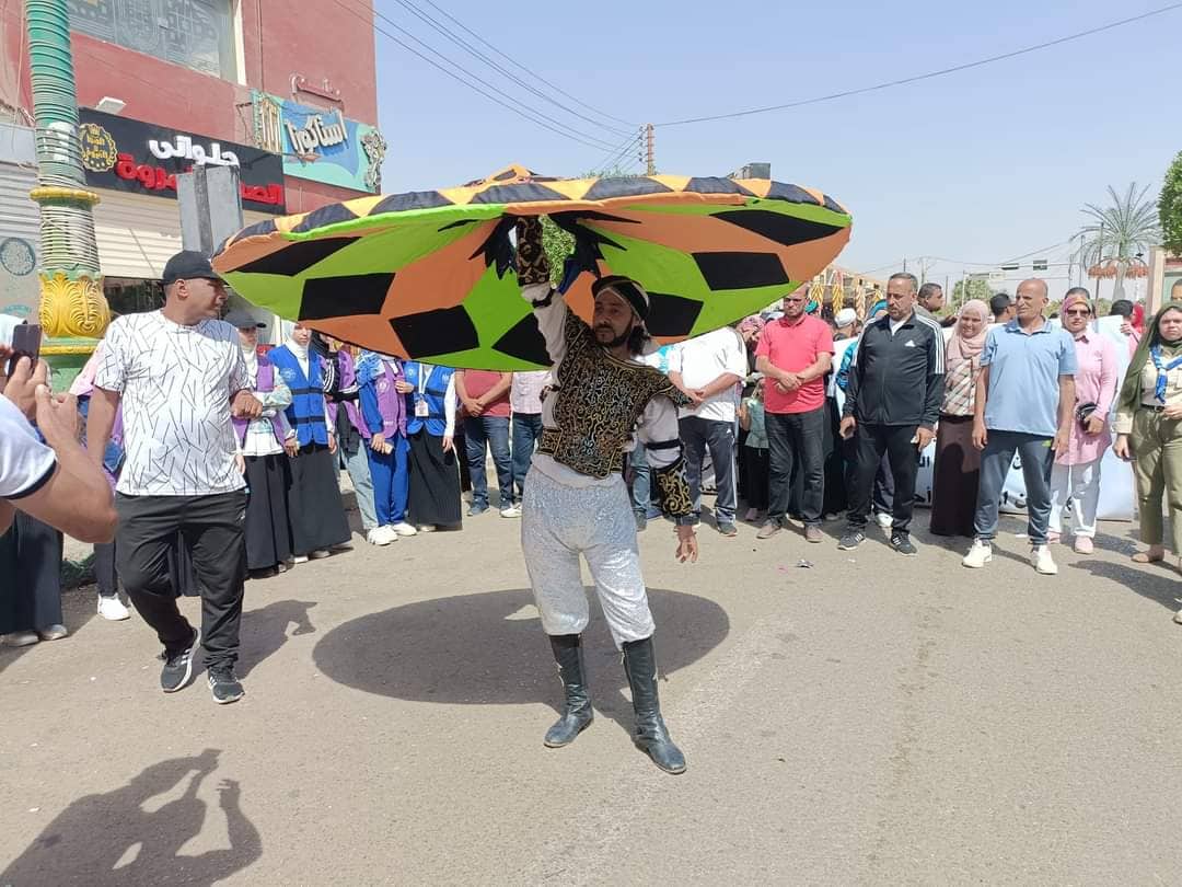 احتفالات الشباب والرياضة بالوادي الجديد بذكرى أكتوبر (5)