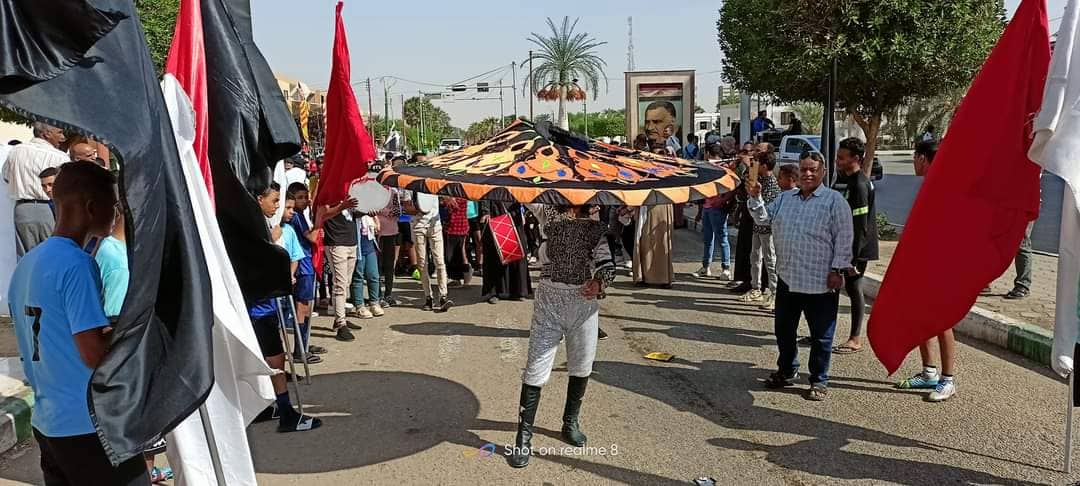 احتفالات الشباب والرياضة بالوادي الجديد بذكرى أكتوبر (6)