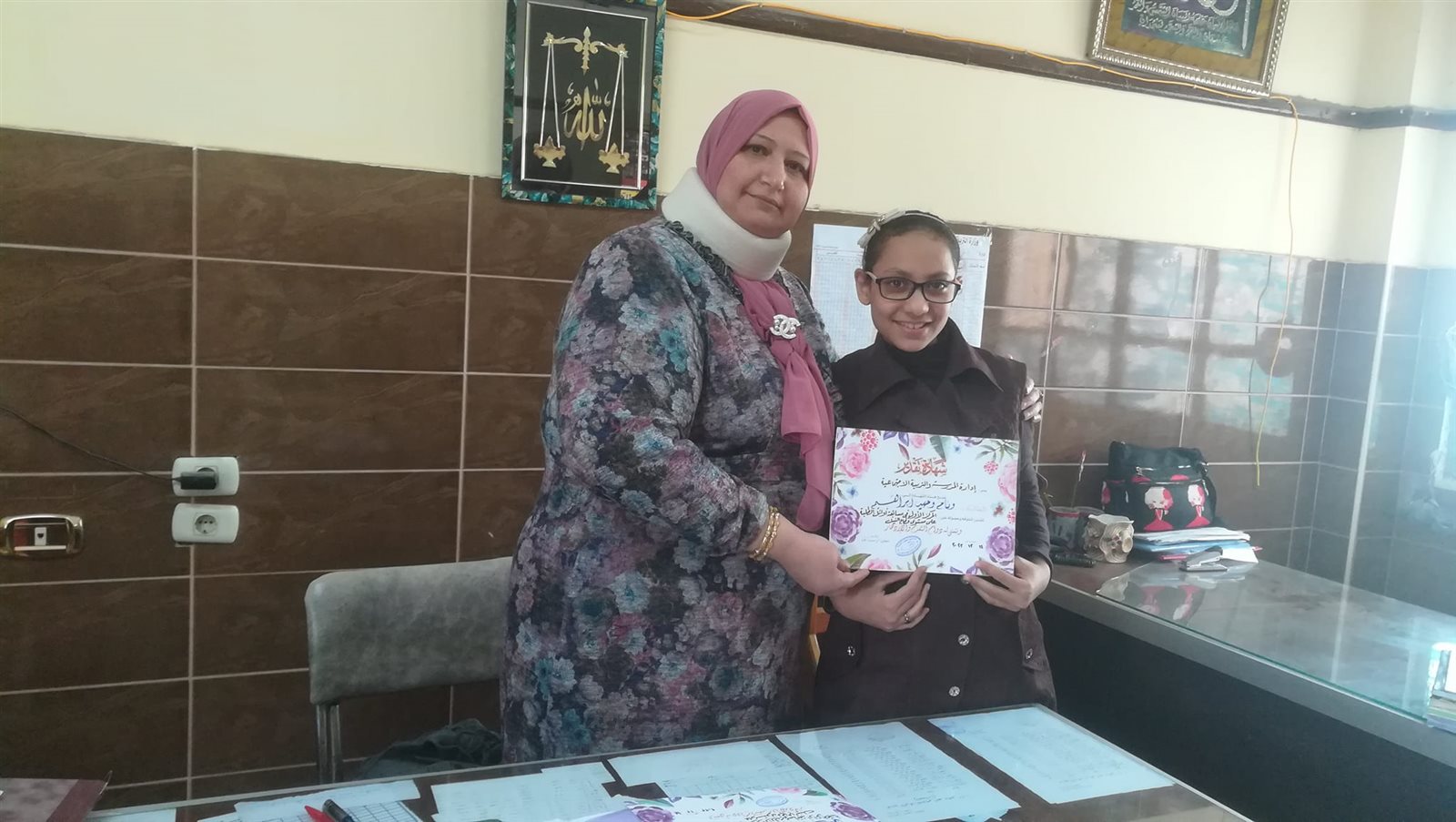 فوز مدرسة النيل الابتدائية بمسابقة حزب مستقبل وطن لأوائل الطلبة