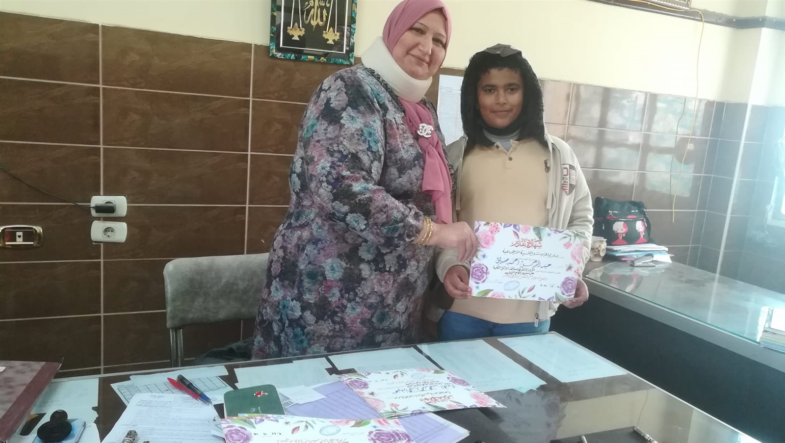 فوز مدرسة النيل الابتدائية بمسابقة حزب مستقبل وطن لأوائل الطلبة