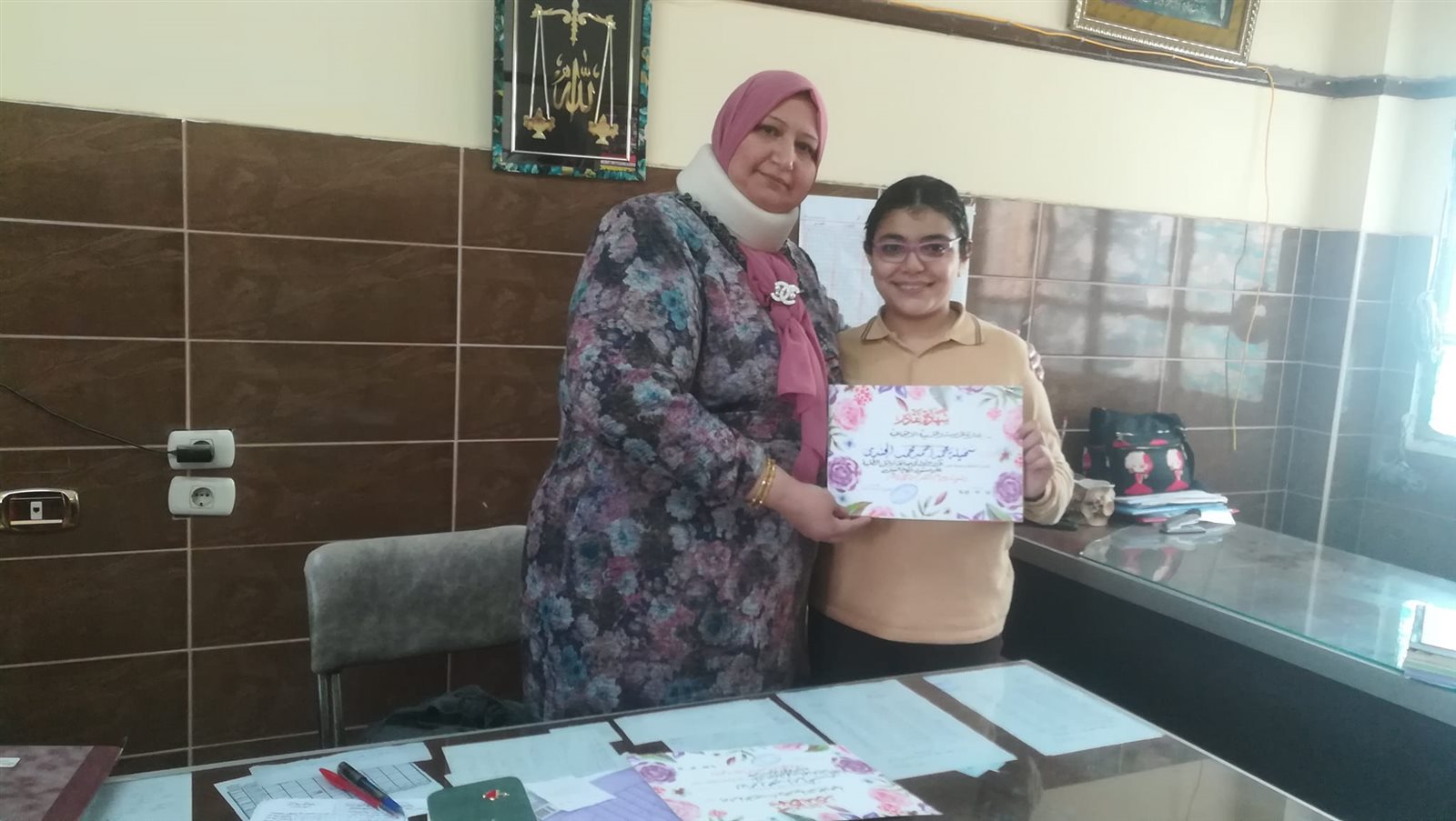 فوز مدرسة النيل الابتدائية بمسابقة حزب مستقبل وطن لأوائل الطلبة