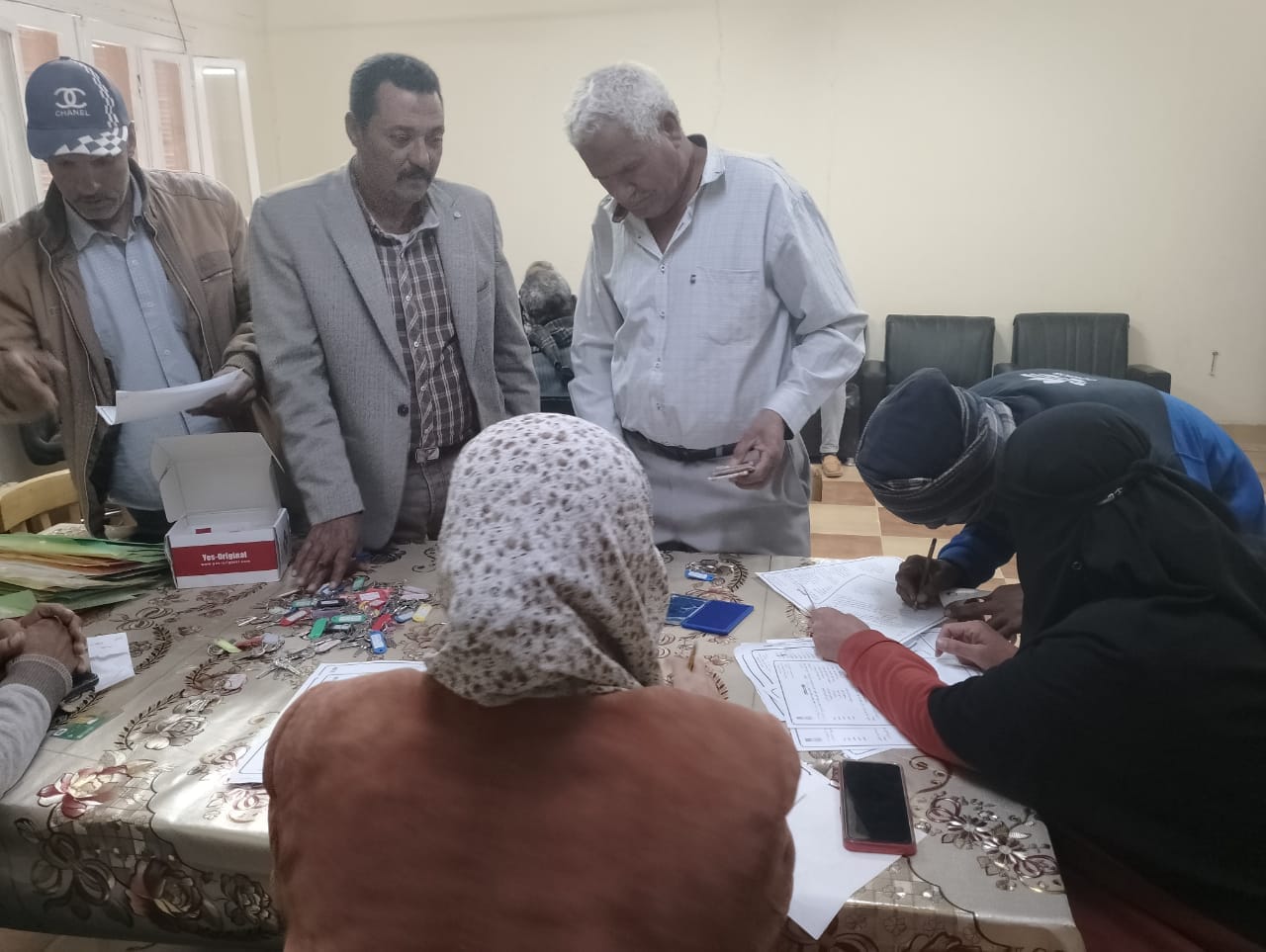 تسليم المنازل الريفية بقرى شرق بولاق (2)