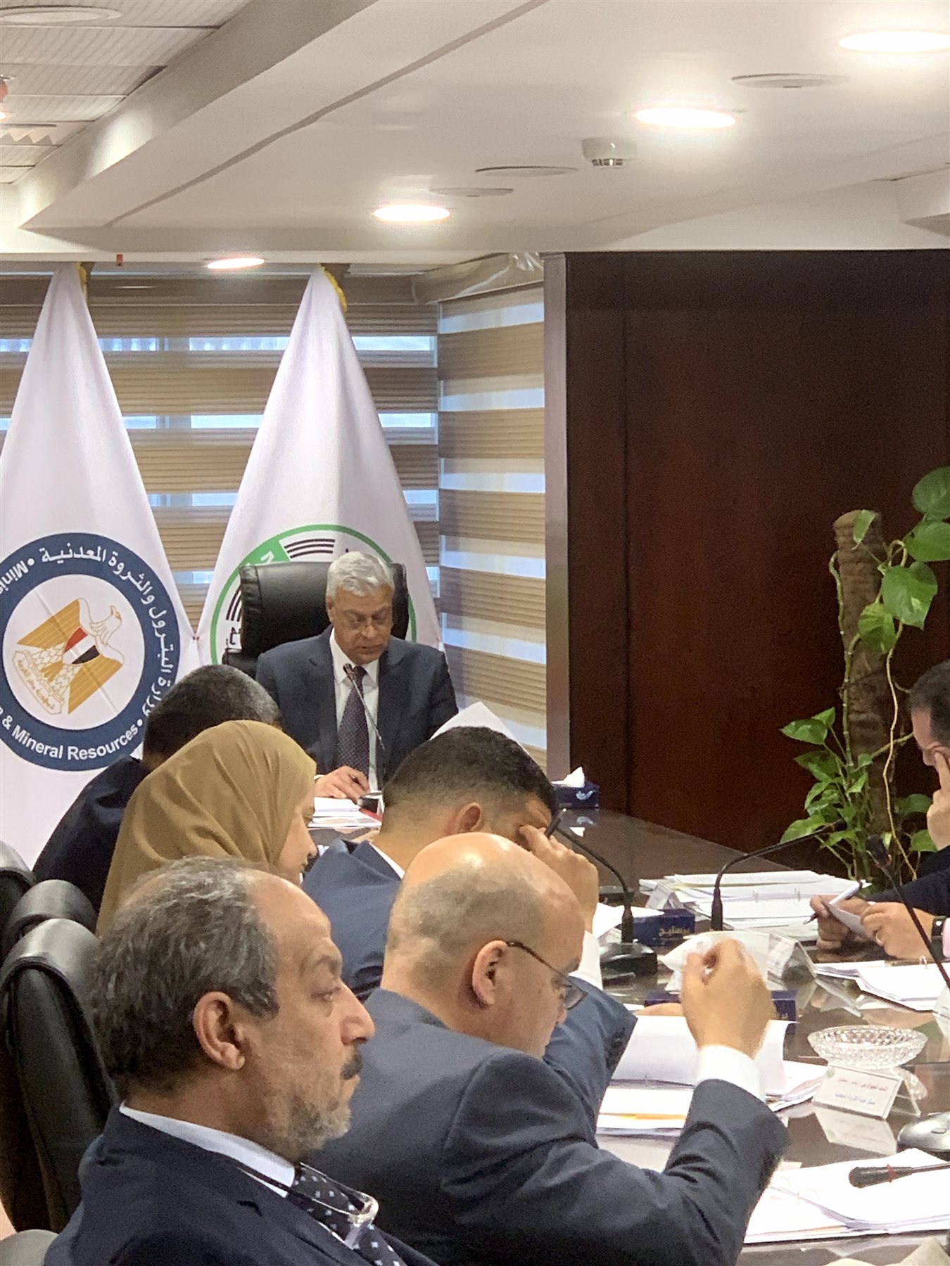 اجتماع مجلس إدارة فوسفات مصر (2)