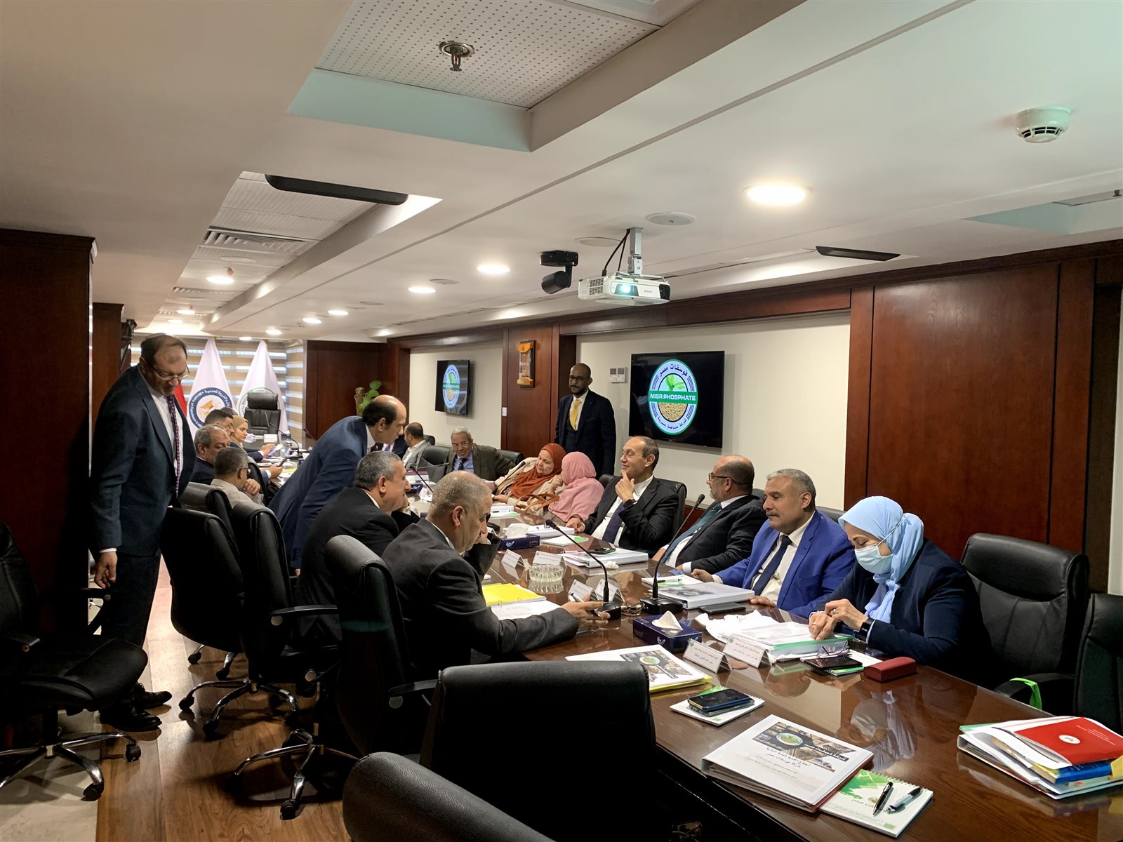 اجتماع مجلس إدارة فوسفات مصر (3)