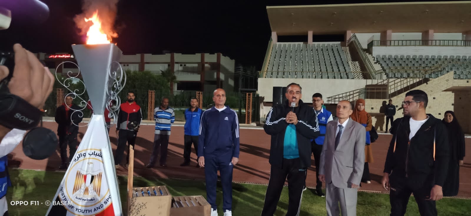 انطلاق شعلة اولمبياد المحافظات الحدودية في الوادي الجديد (3)