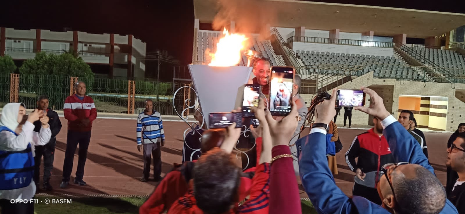 انطلاق شعلة اولمبياد المحافظات الحدودية في الوادي الجديد (5)