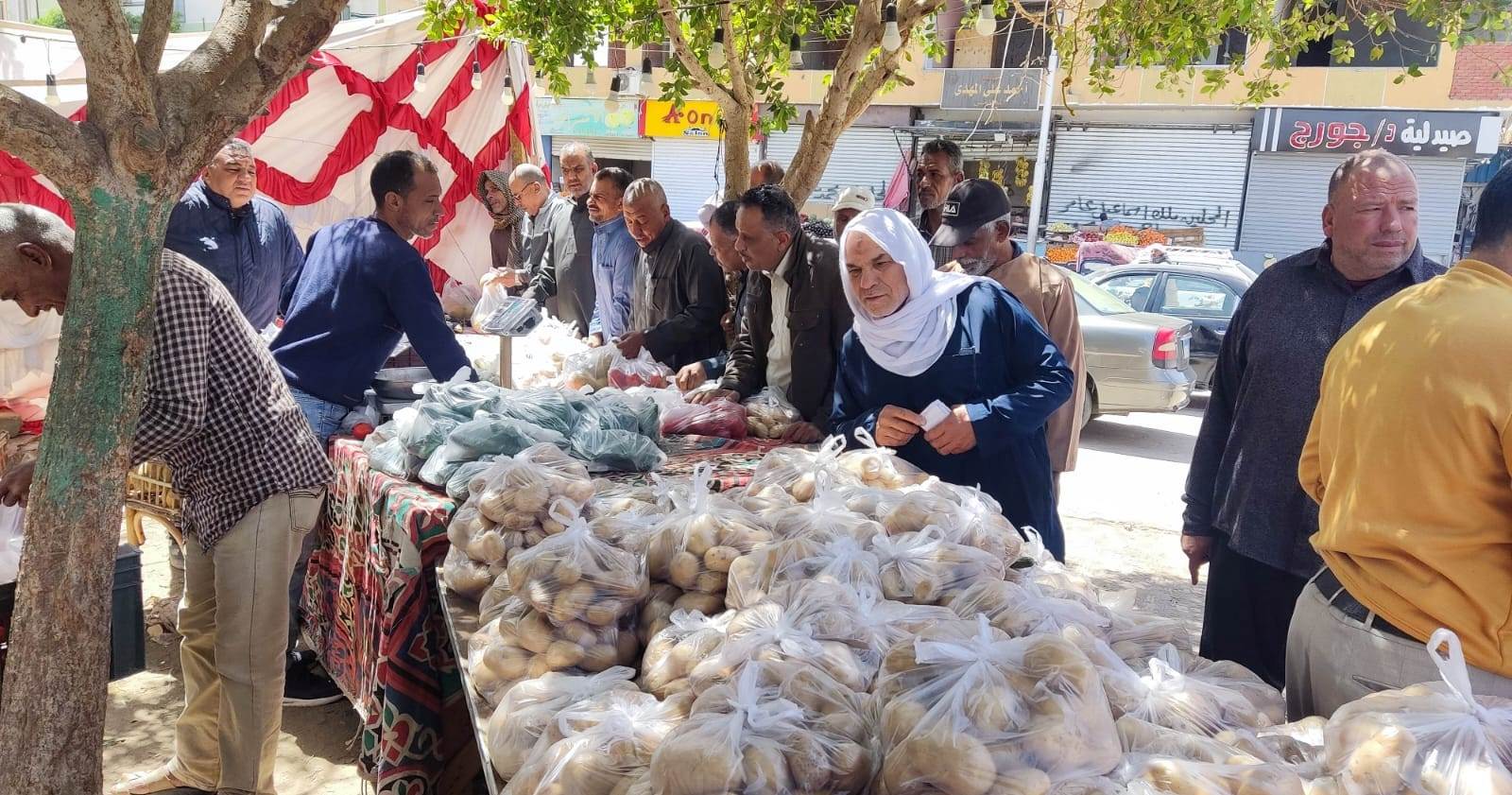 منافذ بيع سلع مخفضة بالوادي الجديد (2)