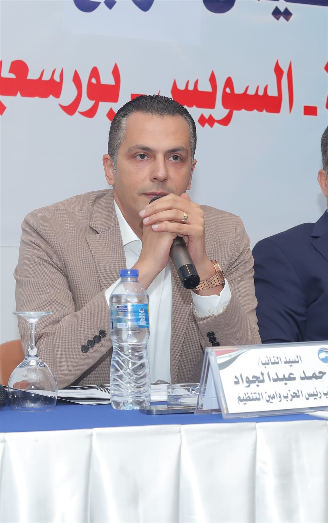أمين تنظيم �مستقبل وطن� يواصل لقاءاته التنظيمية مع قيادات ونواب الحزب