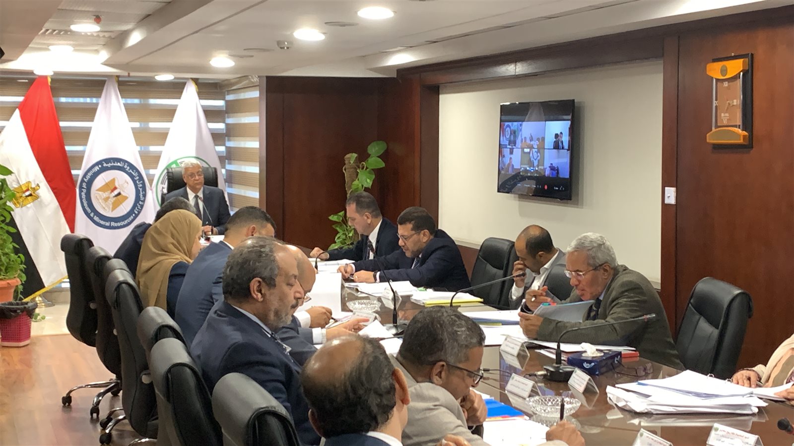 اجتماع مجلس إدارة فوسفات مصر (1)