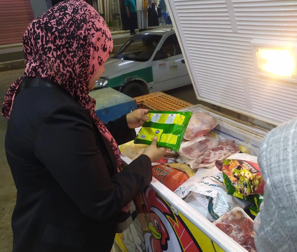 جانب من حملة التفتيش لمديرية الصحة بالوادي الجديد (2)