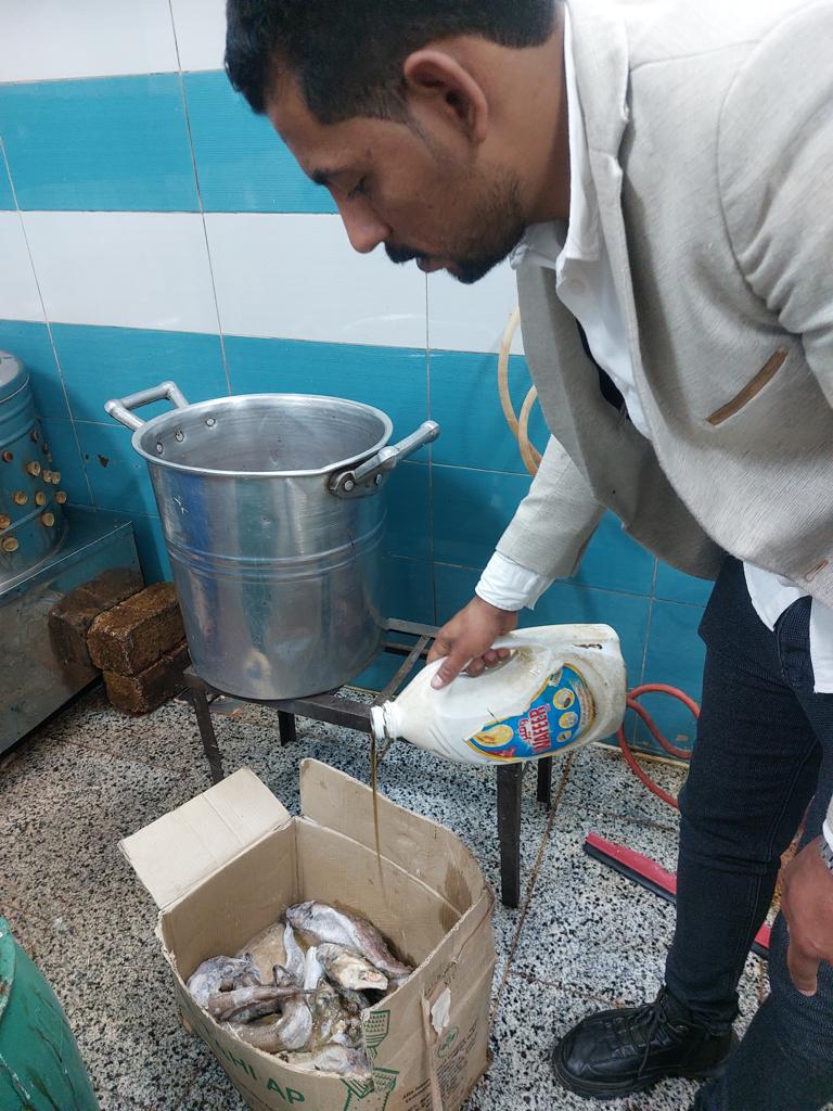 جانب من حملة التفتيش لمديرية الصحة بالوادي الجديد (5)