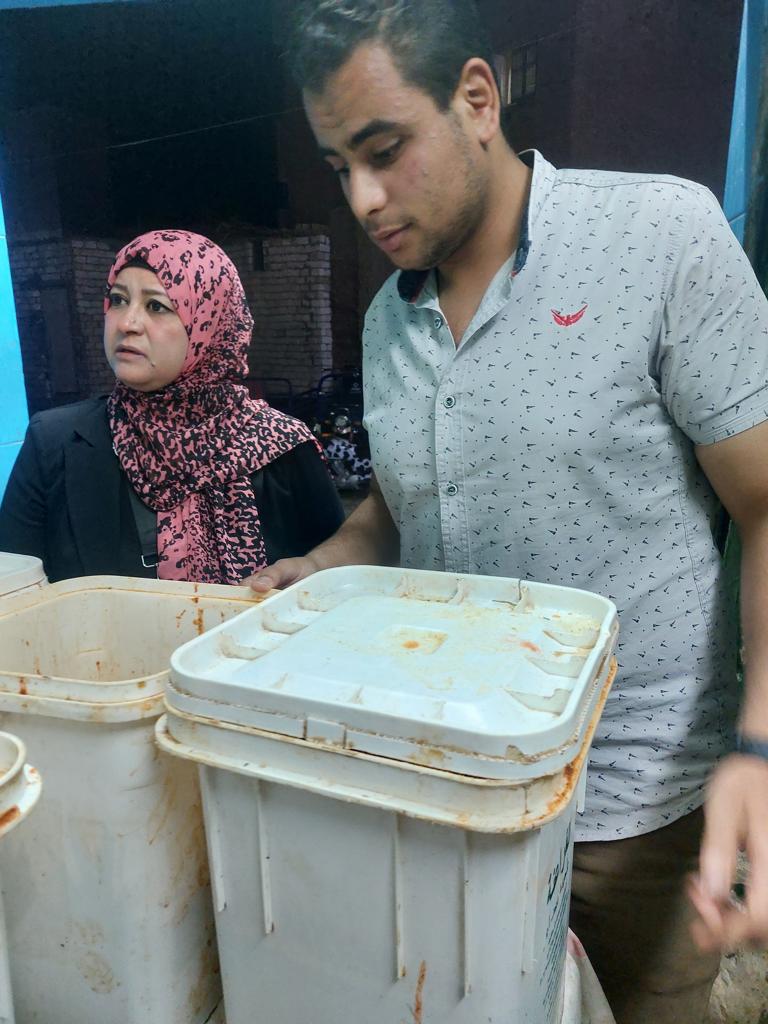 جانب من حملة التفتيش لمديرية الصحة بالوادي الجديد (7)