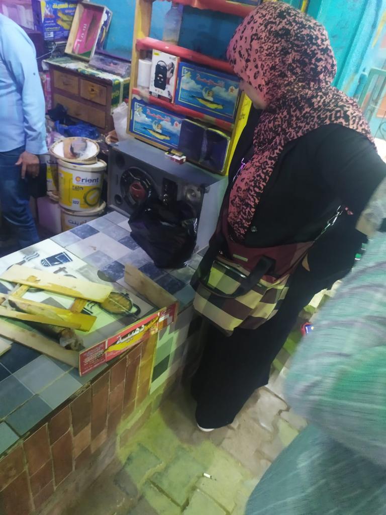 جانب من حملة التفتيش لمديرية الصحة بالوادي الجديد (8)