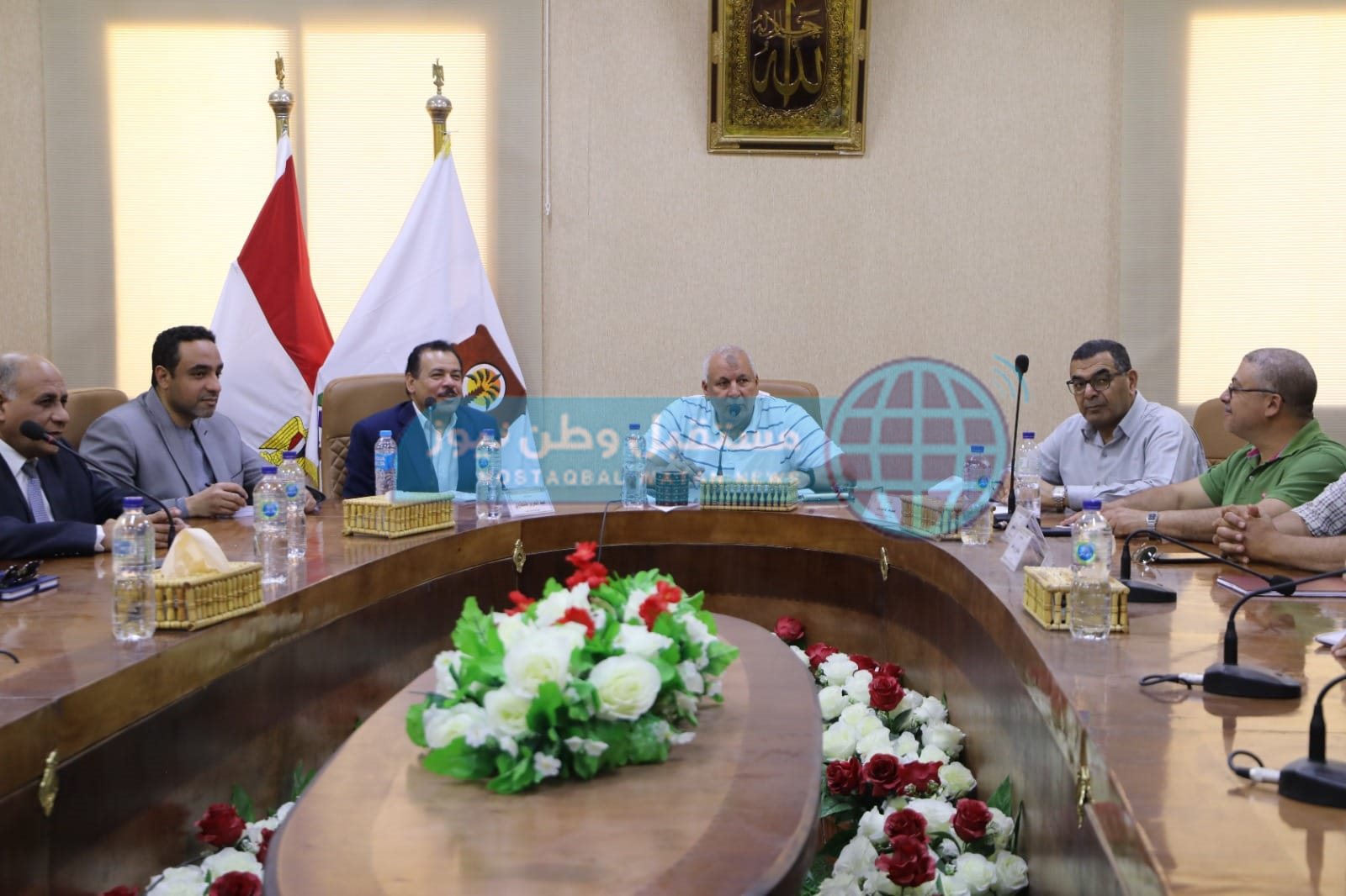 وفد من 6 جامعات يزور الوادي الجديد للاستفادة من البحث العلمي في الزراعة (5)